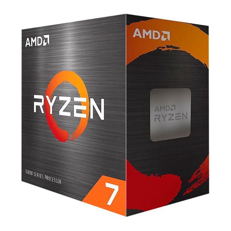Processador AMD Ryzen 7 5700X.